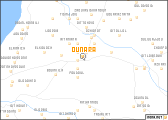 map of Ounara
