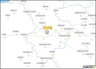 map of Õuna