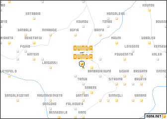 map of Ounda