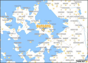 map of Ŏŭn-dong