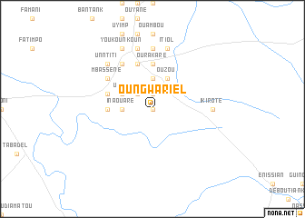 map of Oungwariel