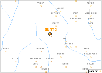 map of Ounto