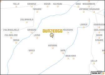 map of Ounzéogo