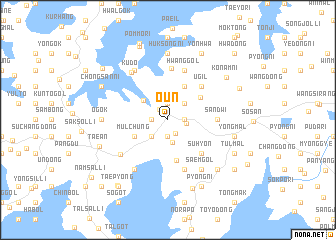 map of Ŏŭn