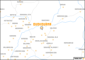 map of Ouokouama