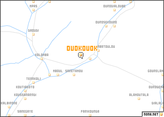 map of Ouok Ouok