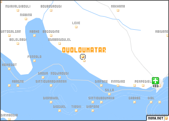 map of Ouoloum Atar