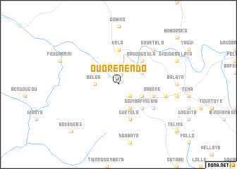 map of Ouorénendo