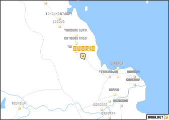 map of Ouorio