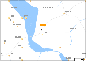 map of Ouo