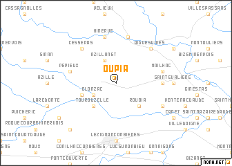 map of Oupia