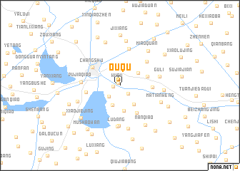 map of Ouqu