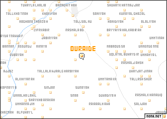 map of Ouraïdé