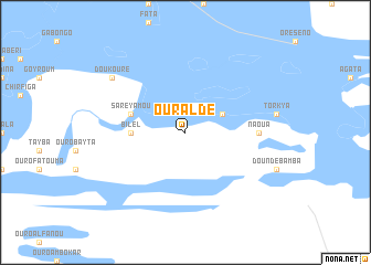 map of Ouraldé