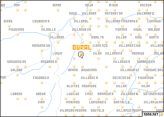 map of Oural