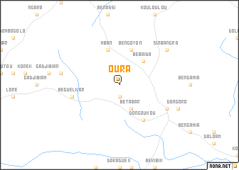 map of Oura