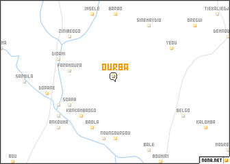 map of Ourba