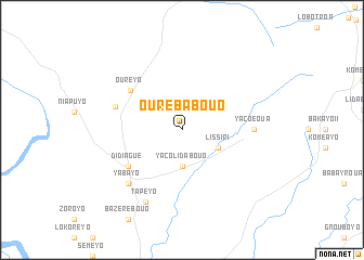 map of Ourébabouo