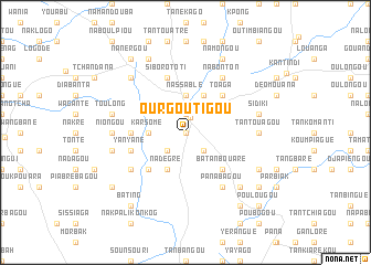 map of Ourgou Tigou