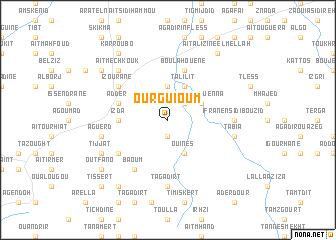 map of Ourguioum