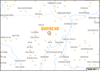 map of Ouriacha