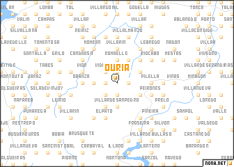 map of Ouría