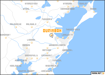 map of Ourimbah