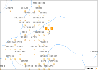 map of Ouri