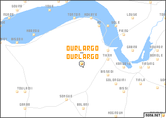 map of Ourlargo