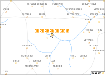 map of Ouro Amadou Sibiri