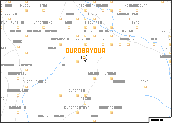 map of Ouro Bayoua