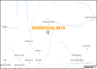 map of Ouro Binguèlbata