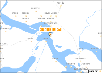 map of Ouro Biridji