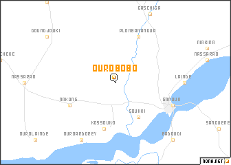 map of Ouro Bobo