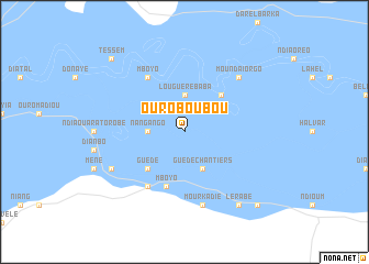 map of Ouro Boubou