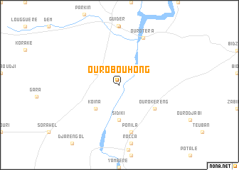 map of Ouro Bouhong