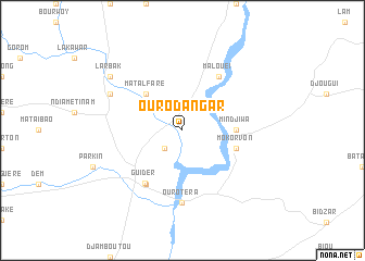 map of Ouro Dangar