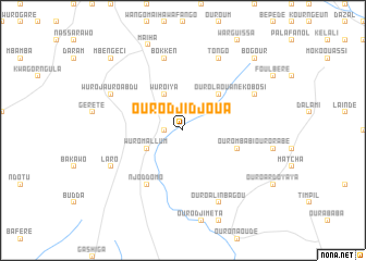 map of Ouro Djidjoua