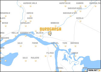 map of Ourogarga