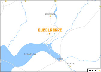 map of Ouro Labaré