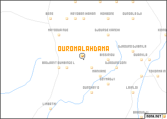 map of Ouro Mal Ahdama