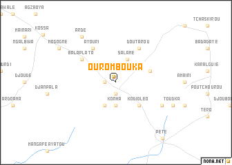 map of Ouro Mbouka