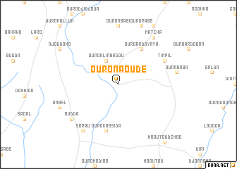 map of Ouro Naoudé