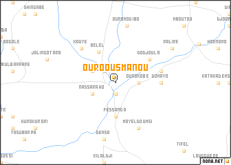 map of Ouro Ousmanou