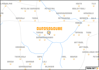 map of Ouro Sadoubé