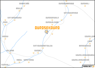 map of Ouro Sékouro