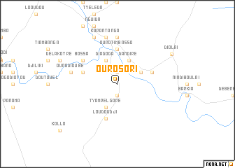 map of Ouro Sori