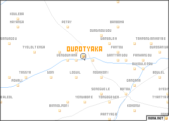 map of Ourotyaka