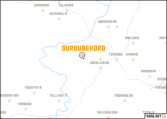 map of Ouroubékoro