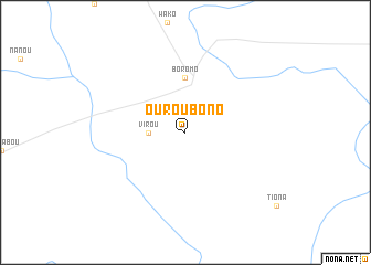 map of Ouroubono